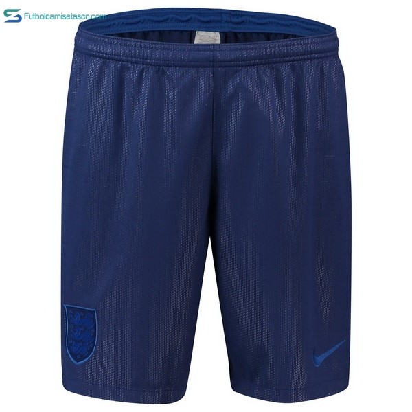 Pantalones Inglaterra 1ª 2018 Azul